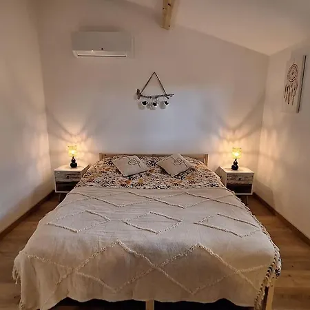 Tatil Evi A L'ombre Du Chene Piscine & Eden En Cevennes A Gard *